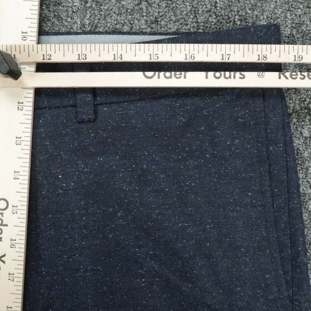 Banana Republic Pants Mens 36x34 Blue Emerson Nova Fides Straight Wool Fleck